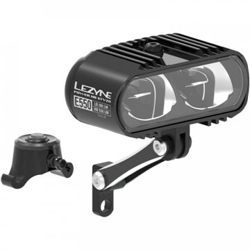 Picture of LEZYNE EBIKE HIGH BEAM E550 FRONT LIGHT - GERMAN STVZO